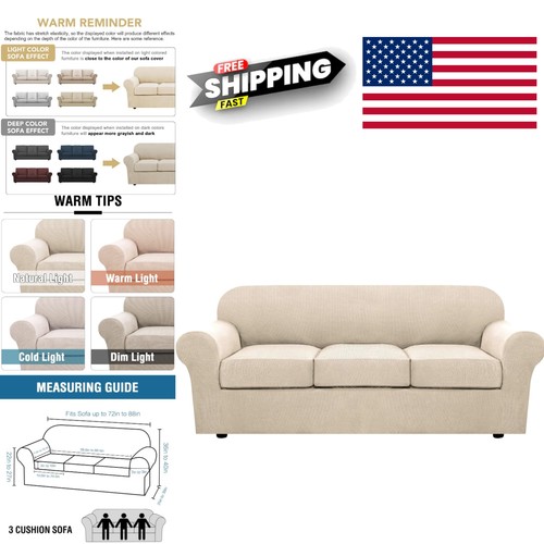 Piece stretch couch covers - stretch,