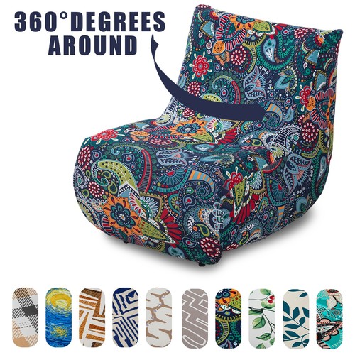 Printed lazy sofa - , covers