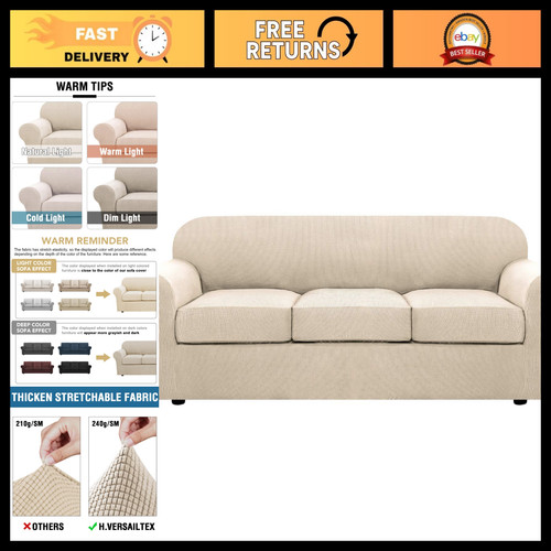 Piece stretch sofa covers - 4,