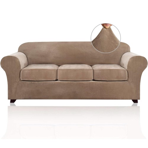 Camel velvet piece - camel,