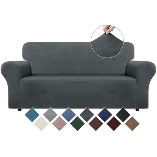 Weerrw velvet sofa cover - sofa,