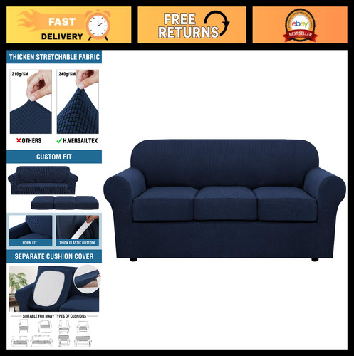 Piece stretch sofa covers - stretch,