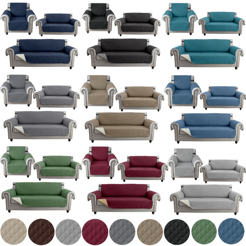 Seater quilted sofa - seater,