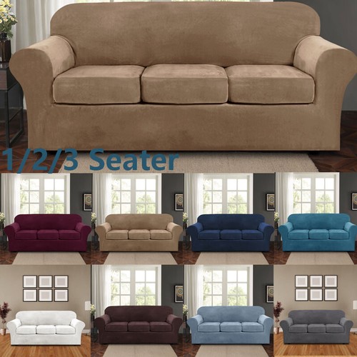 Stretch sofa covers velvet - stretch,
