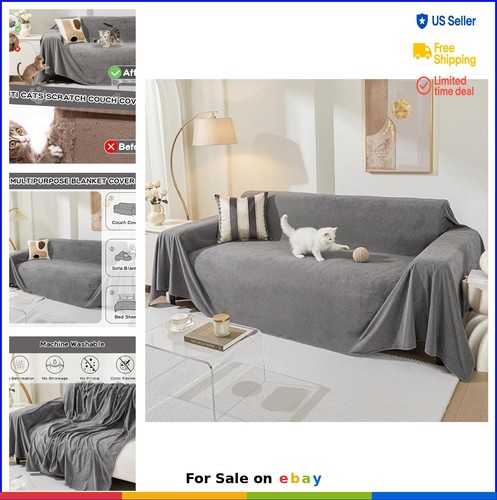 Sofa slipcover 91x134 inch - slipcover,