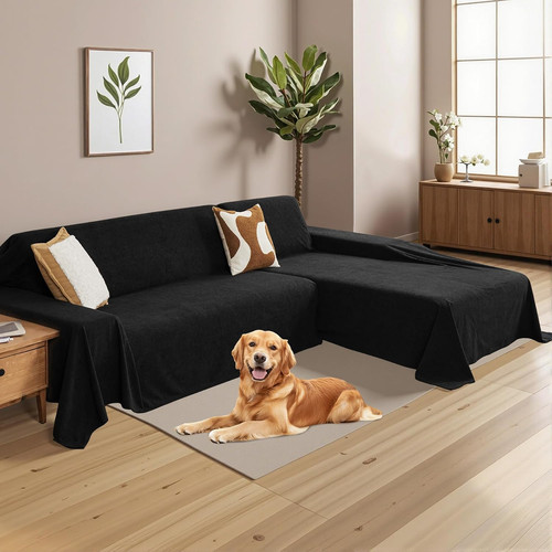 Shaped couch cover dog - l,
