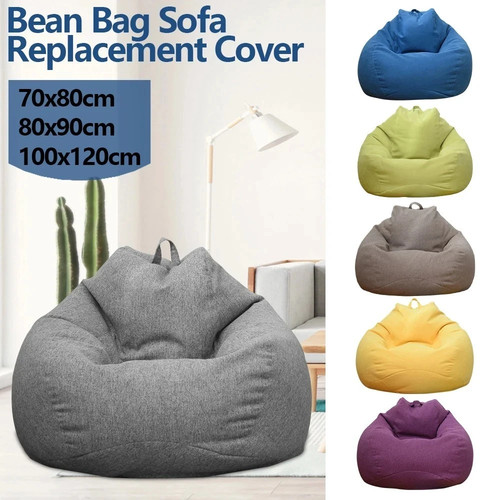 Lazy sofa cover solid - sofa,