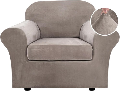 Elastic fabric two - -piece, chair