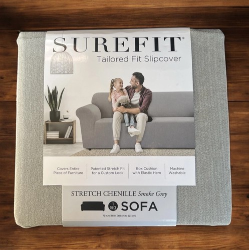 Surefit stretch chenille sofa - surefit,