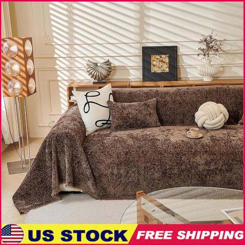 Chenille sofa cover non - chenille,