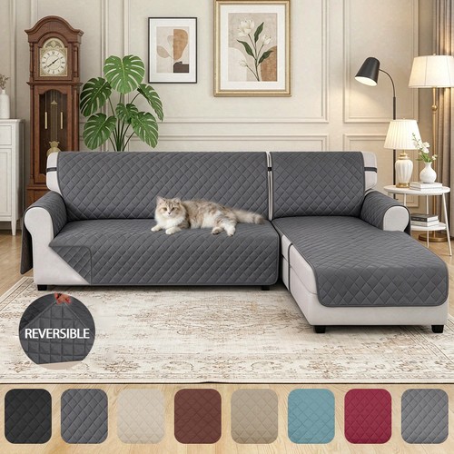 Sectional couch cover - couch,