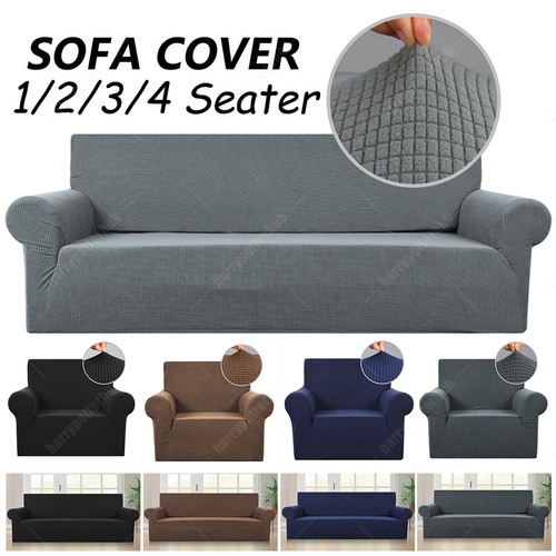 Seater slipcover solid - 1/2/3/4,