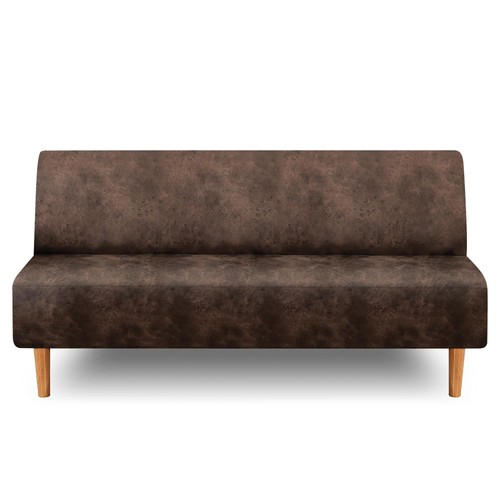 Leather like stretch - stretch, futon