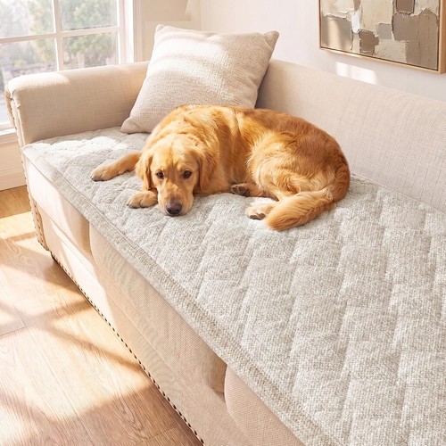 Chenille couch cover for - couch,