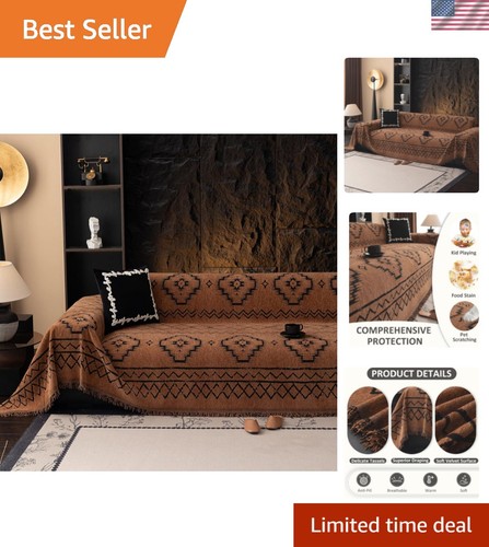 Bohemian sofa covers - sofa, chenille
