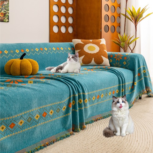 Chenille sofa cover - chenille,