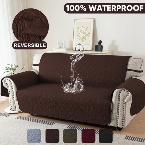 Seater quilted sofa cover - 3,